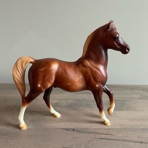 Vintage Breyer Classic Arabian Stallion Sorrel #3055 Collectible Horse USA Mark